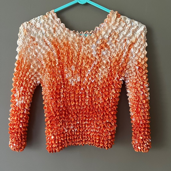 Y2K Popcorn Cropped Shirt - Picture 1 of 2